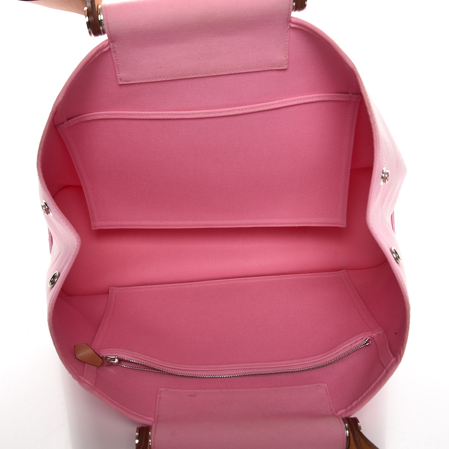 Hermes Toile Cabag 39 5P Pink 6 of 22