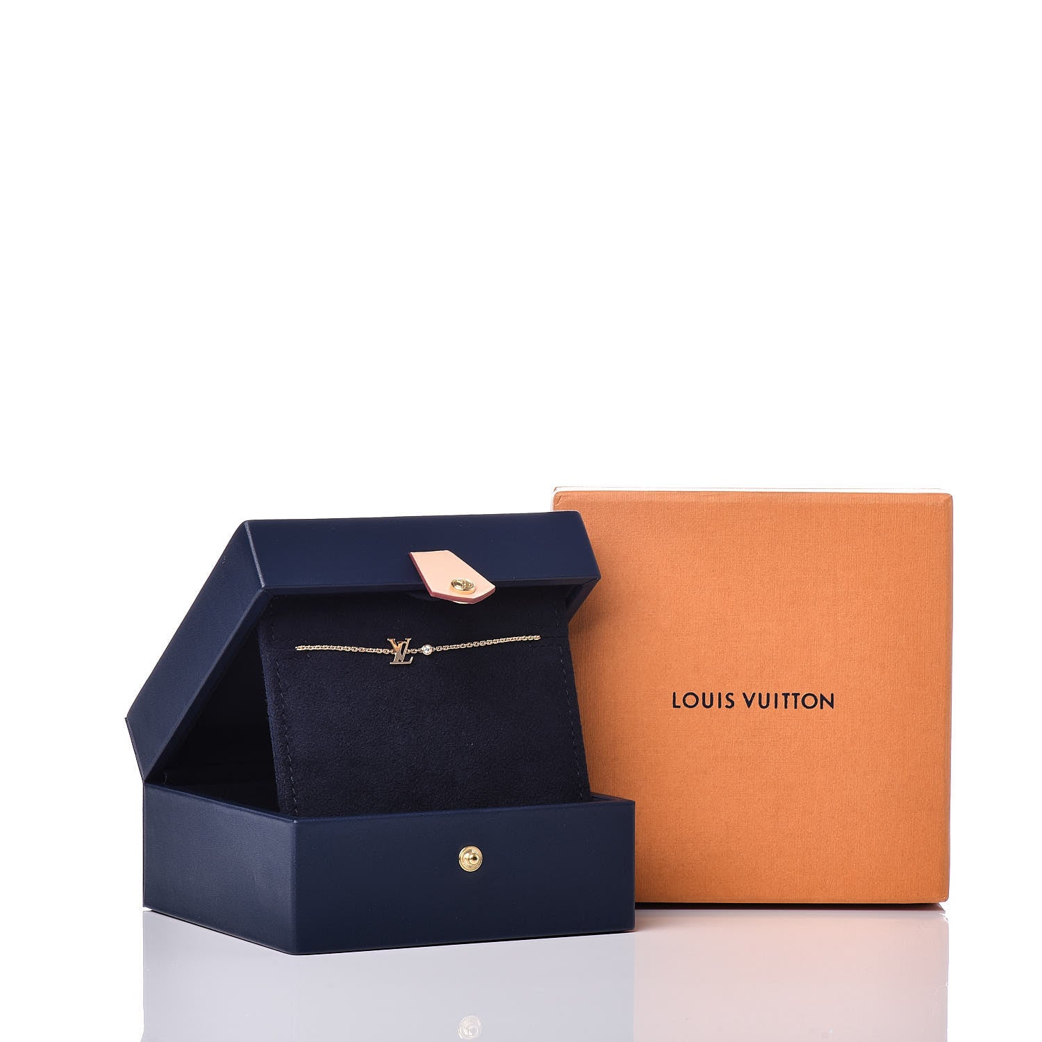 Louis Vuitton 18K Yellow Gold Diamond Idylle Blossom LV Bracelet 6 of 6