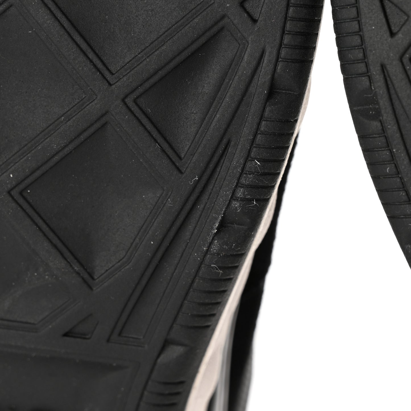 Velvet Calfskin Mixed Fibers CC Sneakers 37 Black