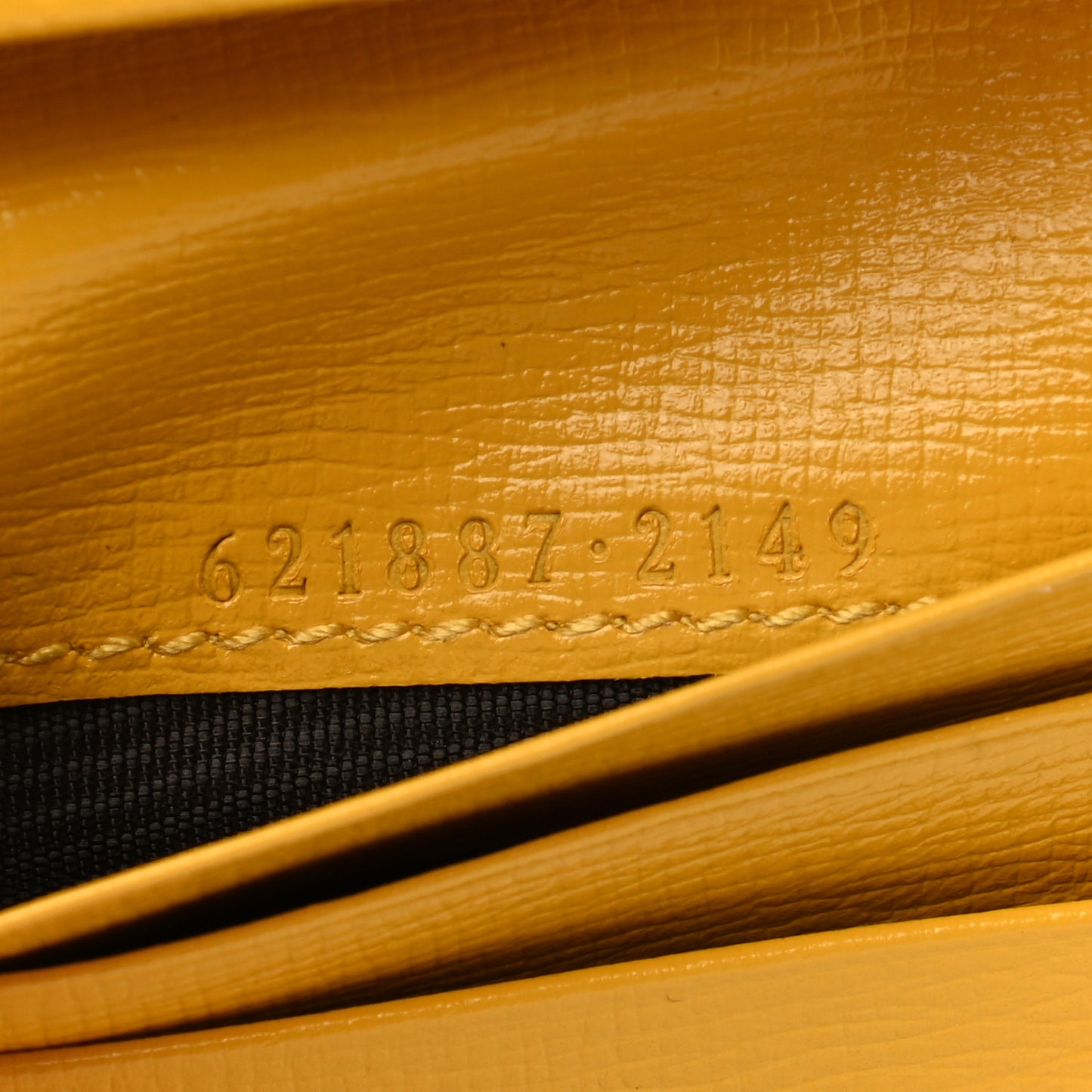 Azalea Calfskin GG Monogram Bi-Color Debossed Horsebit 1955 Card Case Wallet Dusty Azure Stone Topaz Deep Orange