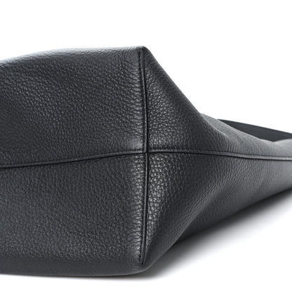 The Row Grained Calfskin Medium N/S Park Tote Black 9 of 10