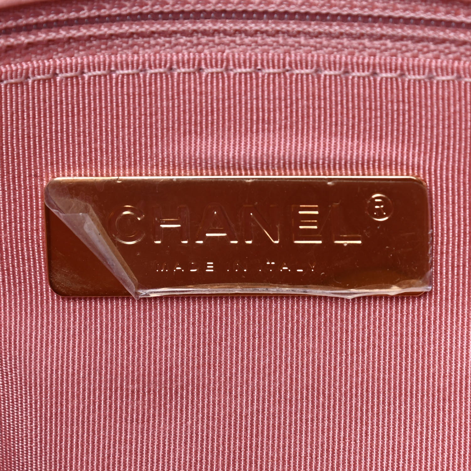 Chanel Goatskin Quilted Medium Chanel 19 Flap Light Pink 6 of 9
