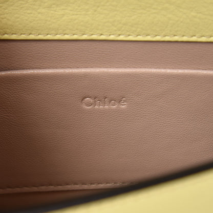 Chloe Calfskin Small Nile Bracelet Minaudiere Bag Lemonade 6 of 7