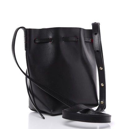 Mansur Gavriel Calfskin Mini Mini Bucket Bag Black Flamma 3 of 13