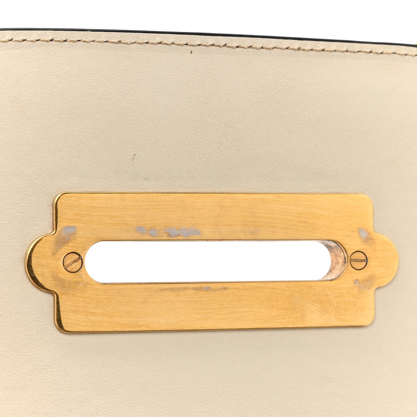 City Calf Saffiano Cahier Bag Talco Black