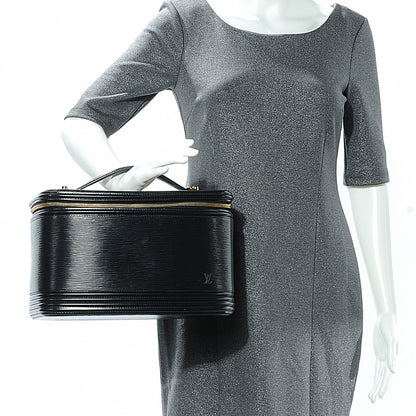 Louis Vuitton Epi Nice Black 2 of 8