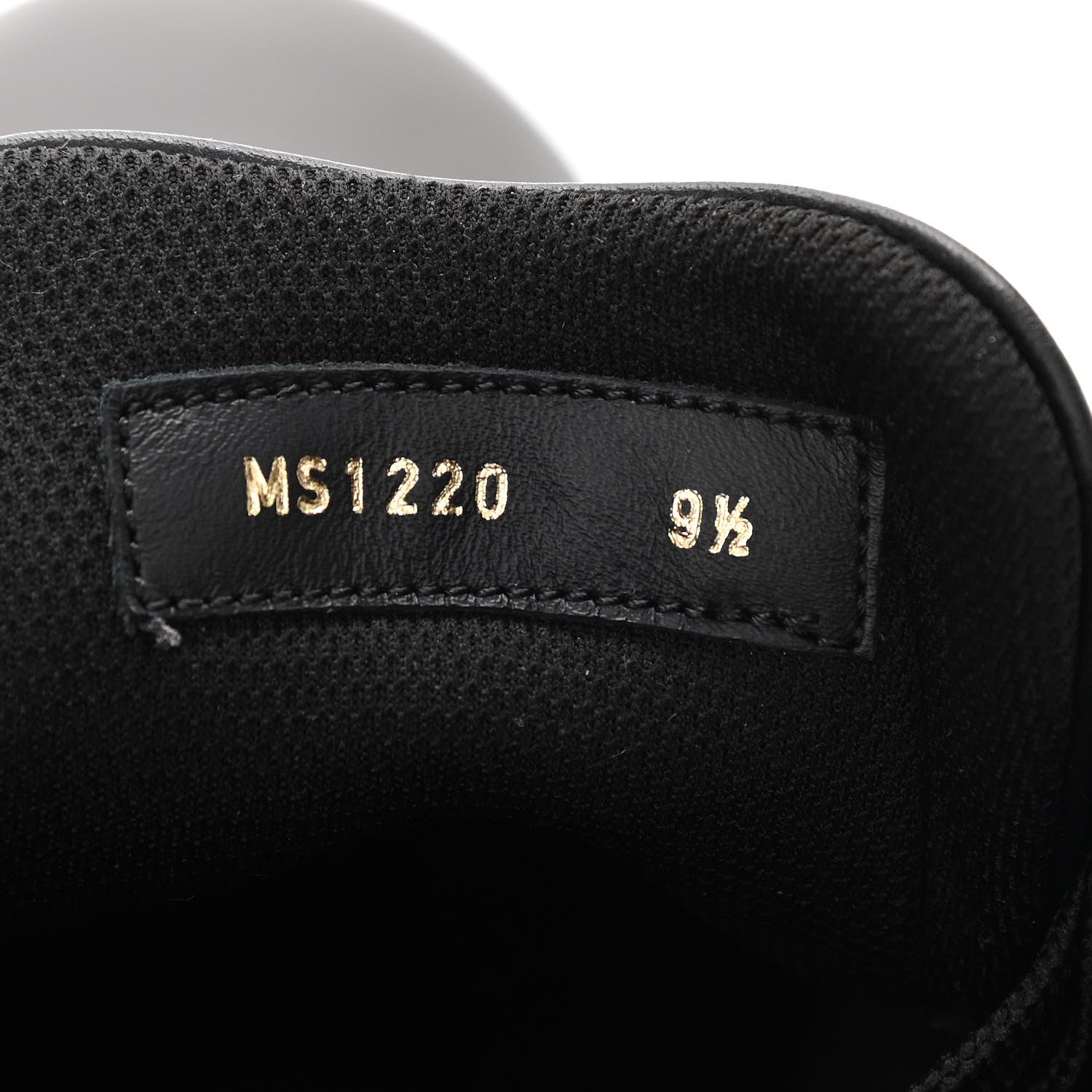 Louis Vuitton Monogram Sneakers 9.5 Black 8 of 9