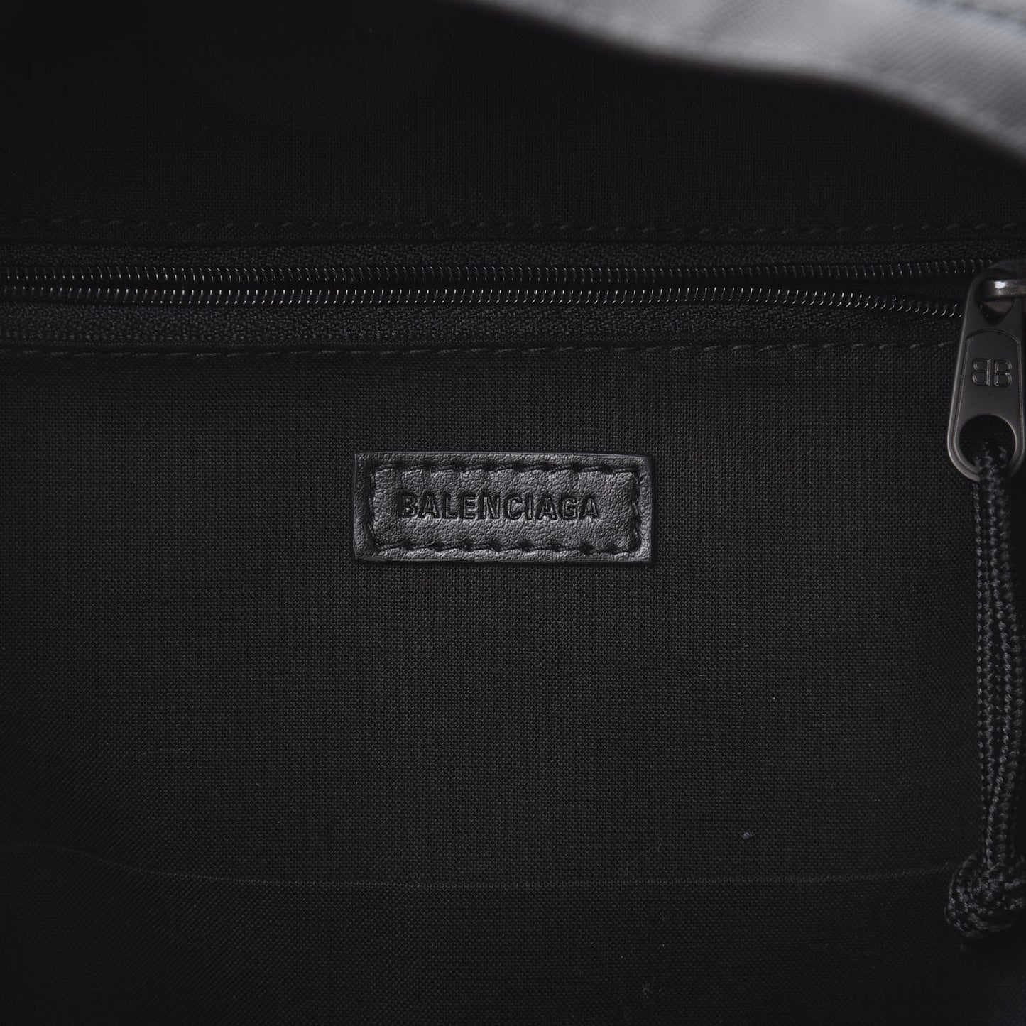 Nylon Embroidered You Are The World Explorer Backpack S Black
