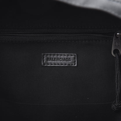 Balenciaga Nylon Embroidered You Are The World Explorer Backpack S Black 5 of 9
