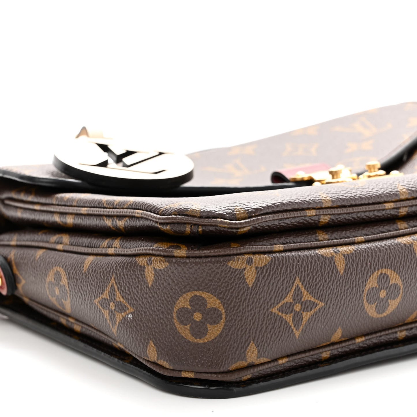 Monogram Braided Pochette Metis Safran