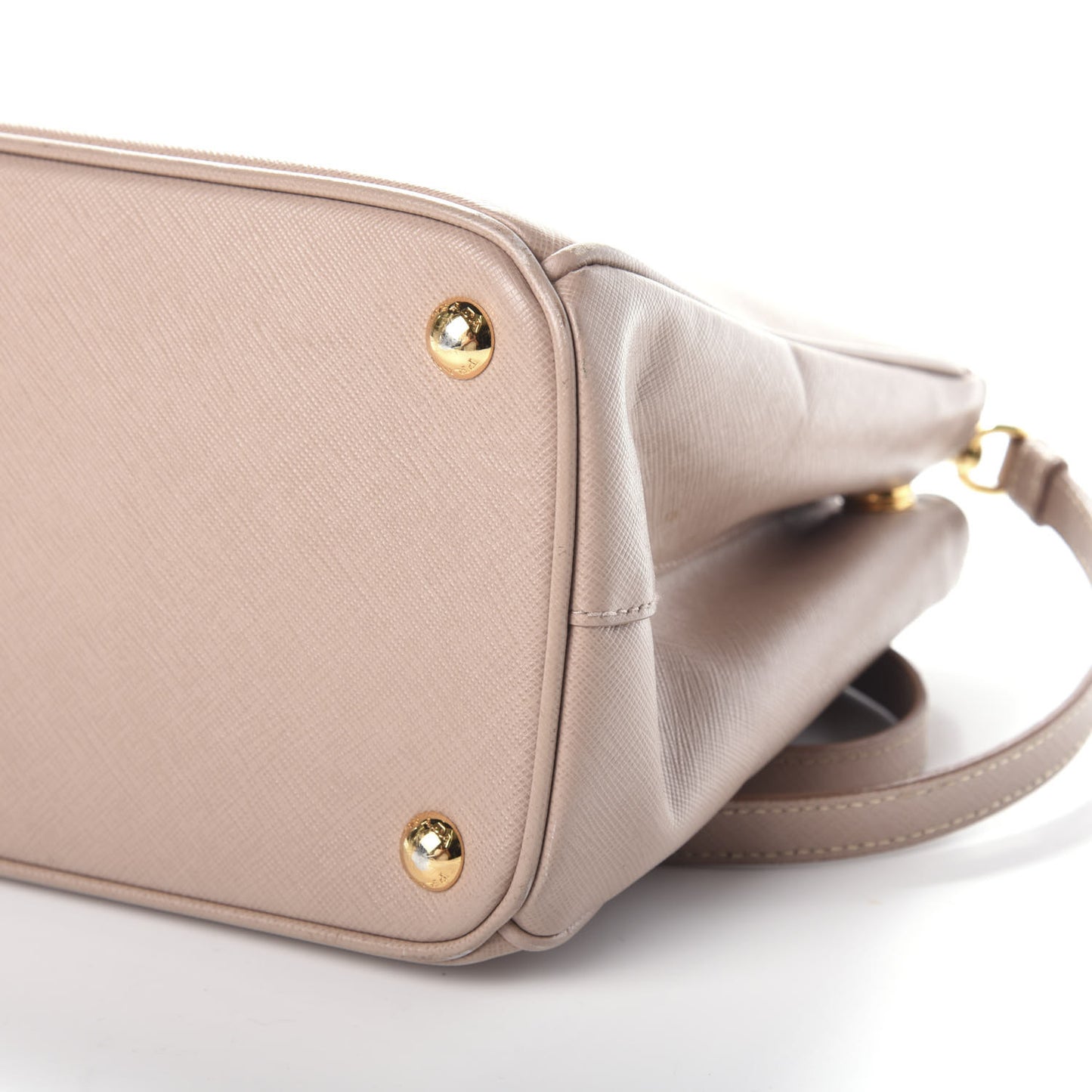 Saffiano Small Galleria Double Zip Tote Cammeo