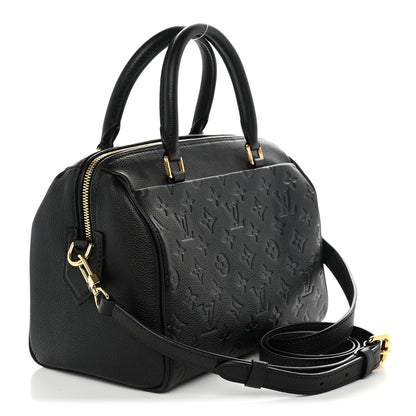 Louis Vuitton Empreinte Speedy Bandouliere 25 NM Black 3 of 10