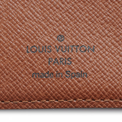 Louis Vuitton Monogram Porte Chequier Cartes Credit European Checkbook Wallet 7 of 7