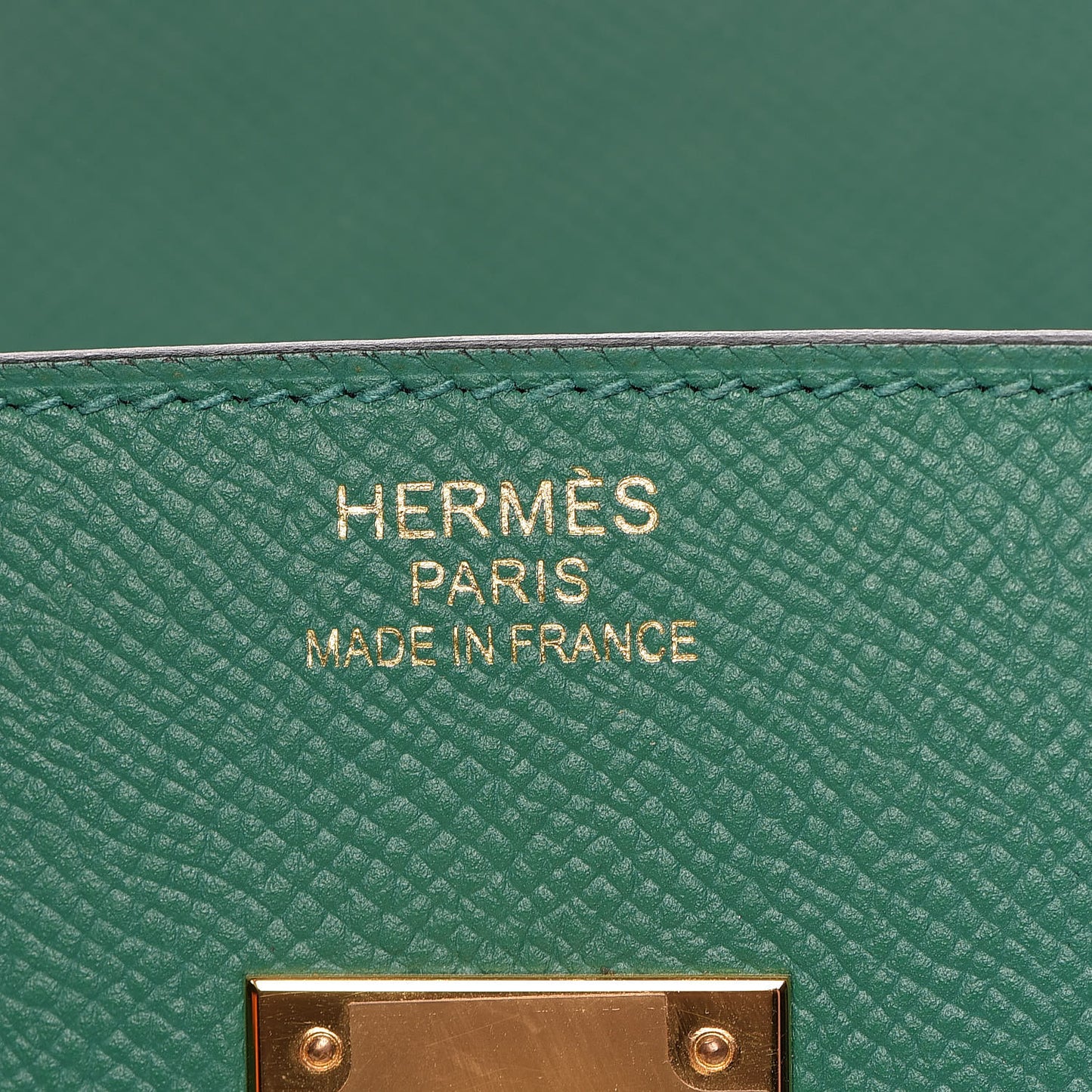 Epsom Birkin 35 Vert Vertigo