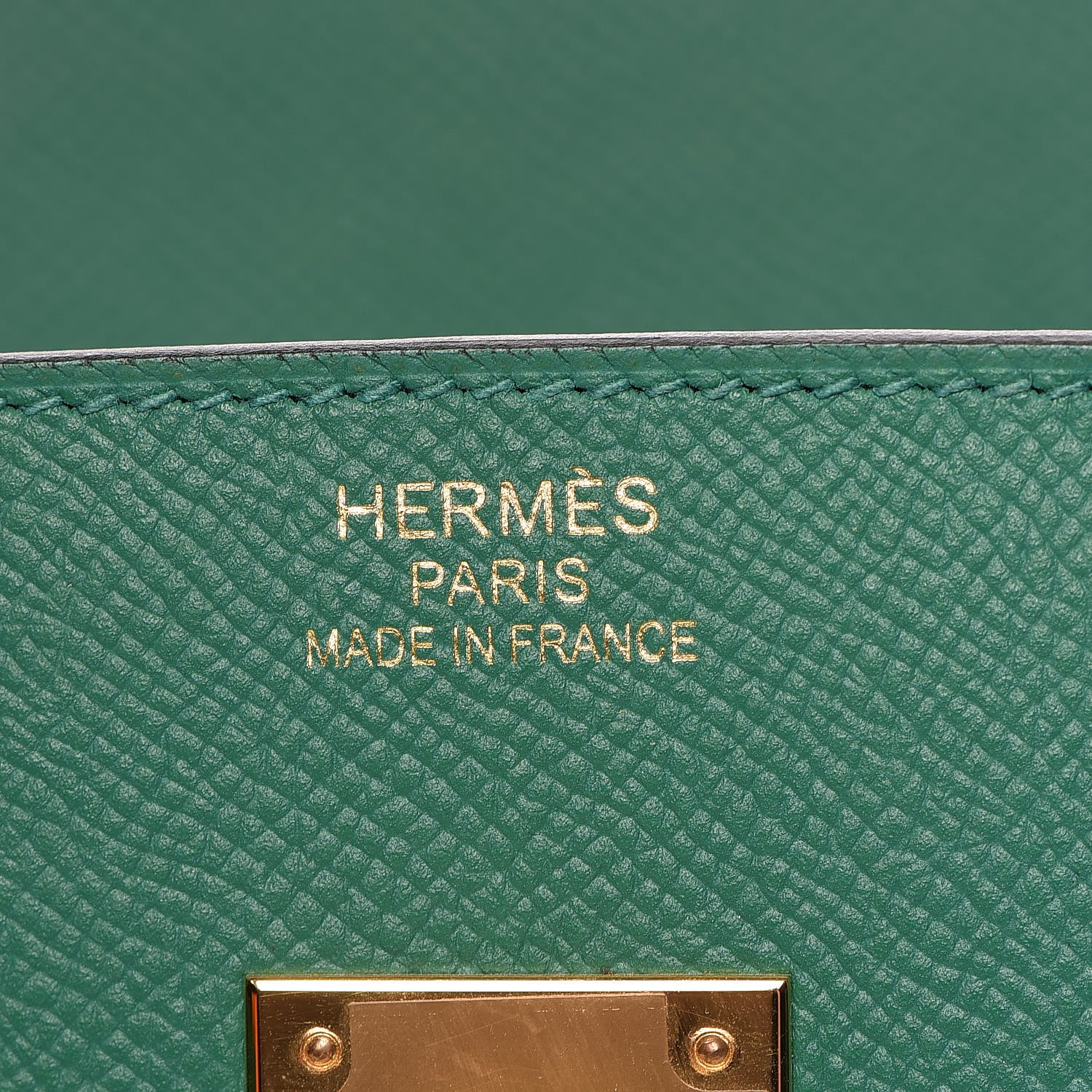 Hermes Epsom Birkin 35 Vert Vertigo 22 of 38