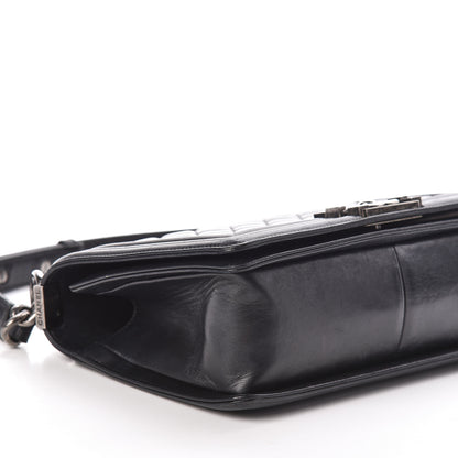 Chanel Calfskin Quilted Medium Boy Flap Black 9 of 11
