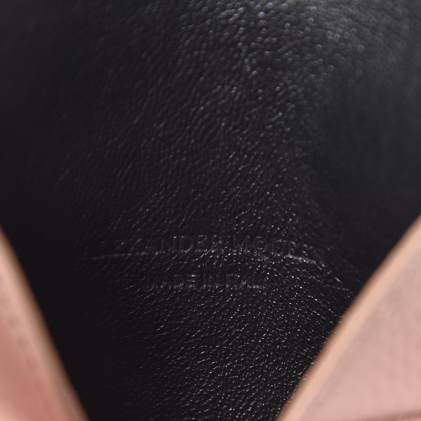 Calfskin Skull Envelope Card Holder Teint