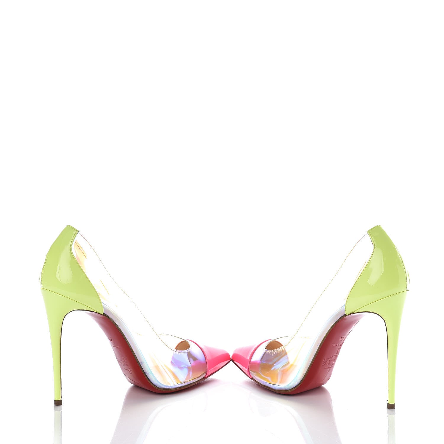 Christian Louboutin Disco PVC Hologram Debout 100 Pumps 38 Multicolor 6 of 10