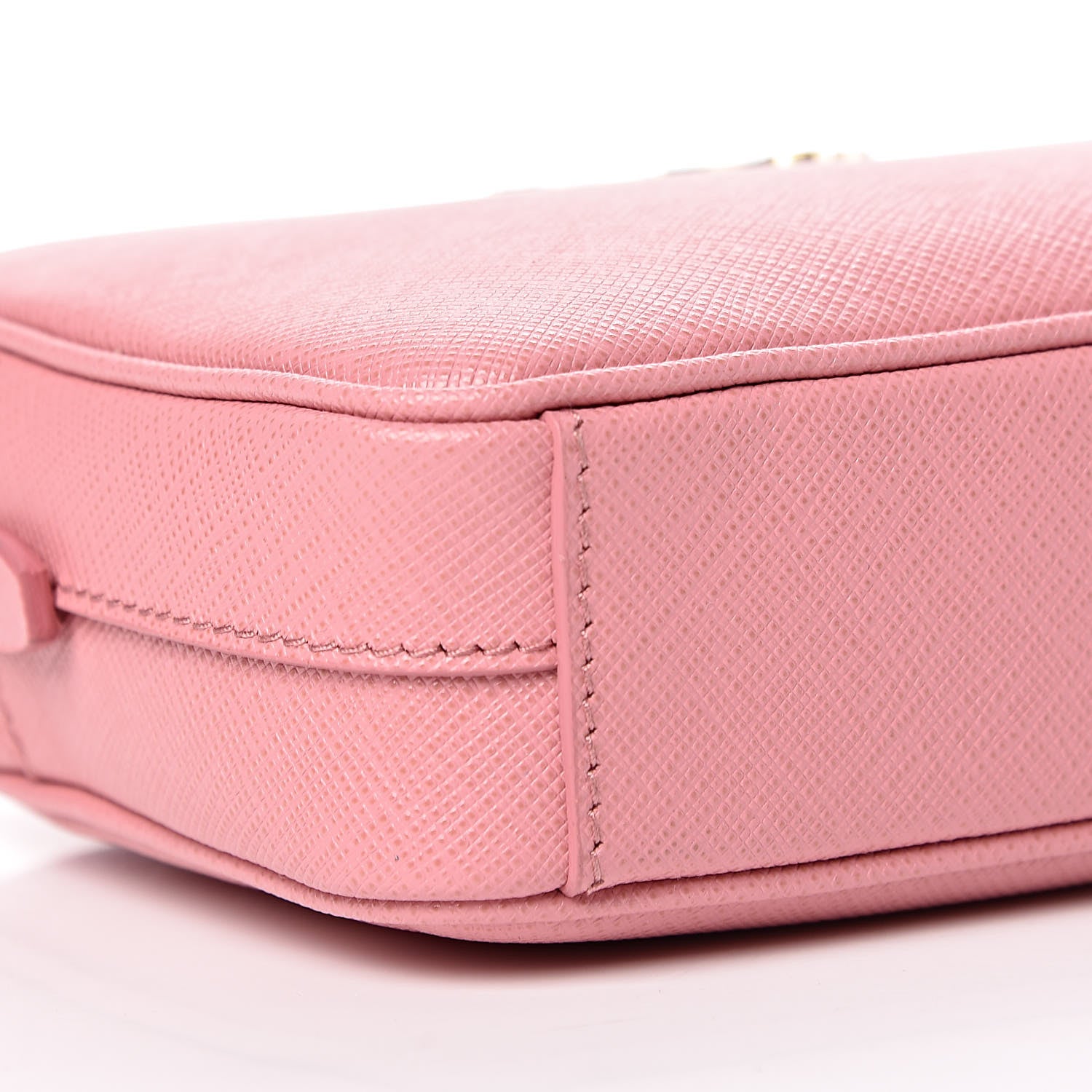 Prada Saffiano Lux Small Camera Crossbody Bag Petalo 7 of 9