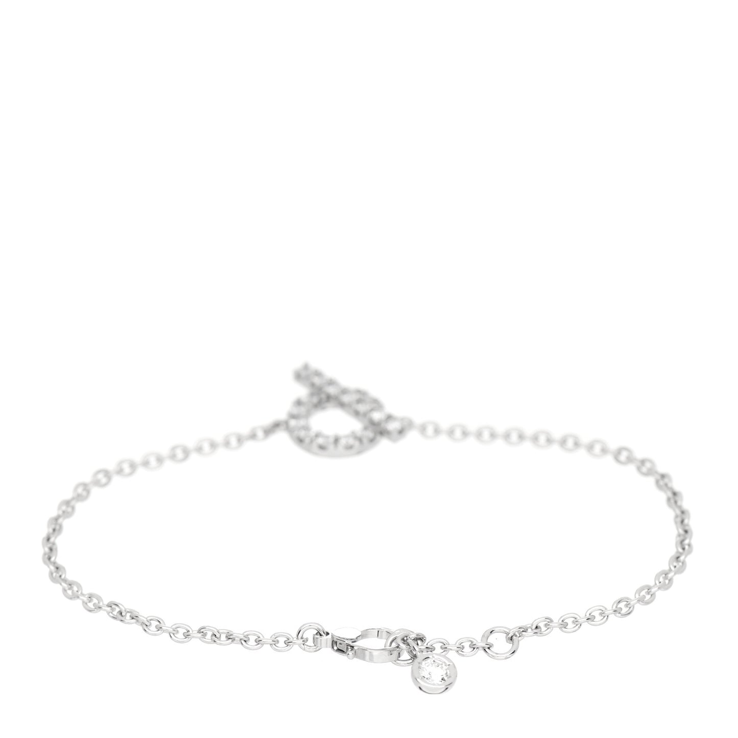 18K White Gold Diamond Finesse Bracelet SH