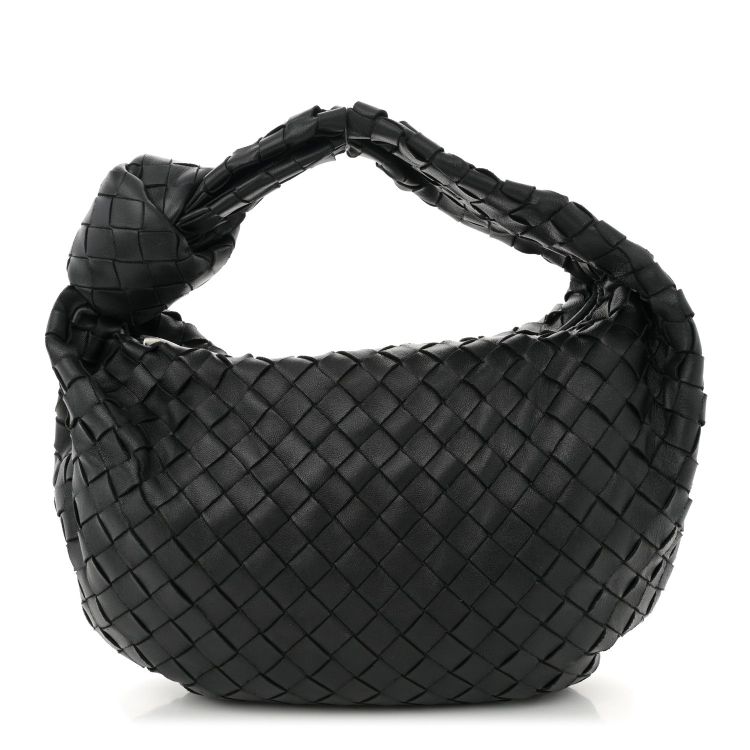 Bottega Veneta Nappa Intrecciato Teen Jodie Hobo Black 1 of 11