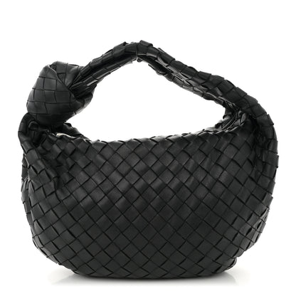 Bottega Veneta Nappa Intrecciato Teen Jodie Hobo Black 1 of 11