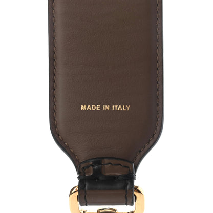 Fendi Vitello Century Bi-Color FF 1974 Embossed Strap You Maya Black 4 of 4