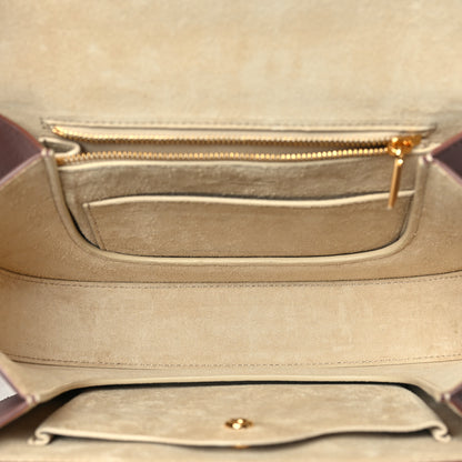 Loro Piana Grained Calfskin Small Ghiera Bag Deep Kummel 5 of 9