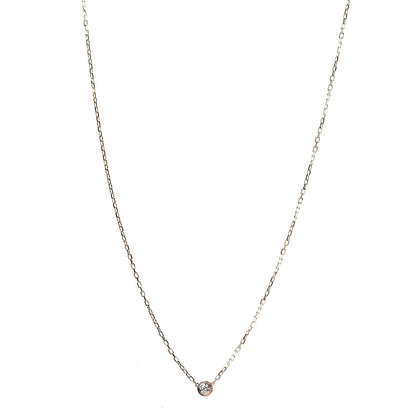 Cartier 18K Yellow Gold Diamond SM D'Amour Pendant Necklace 1 of 7