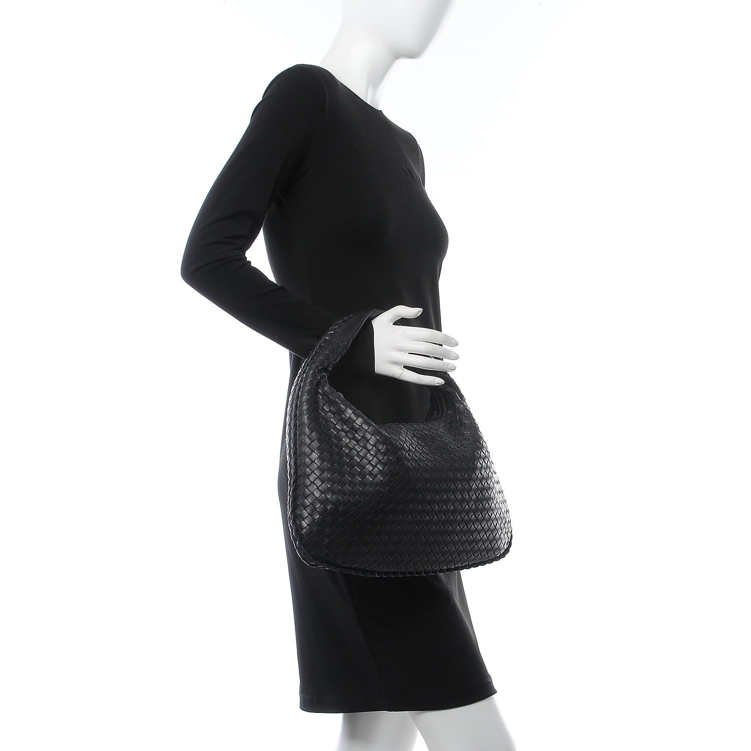 Bottega Veneta Nappa Intrecciato Medium Veneta Hobo Tourmaline 2 of 11