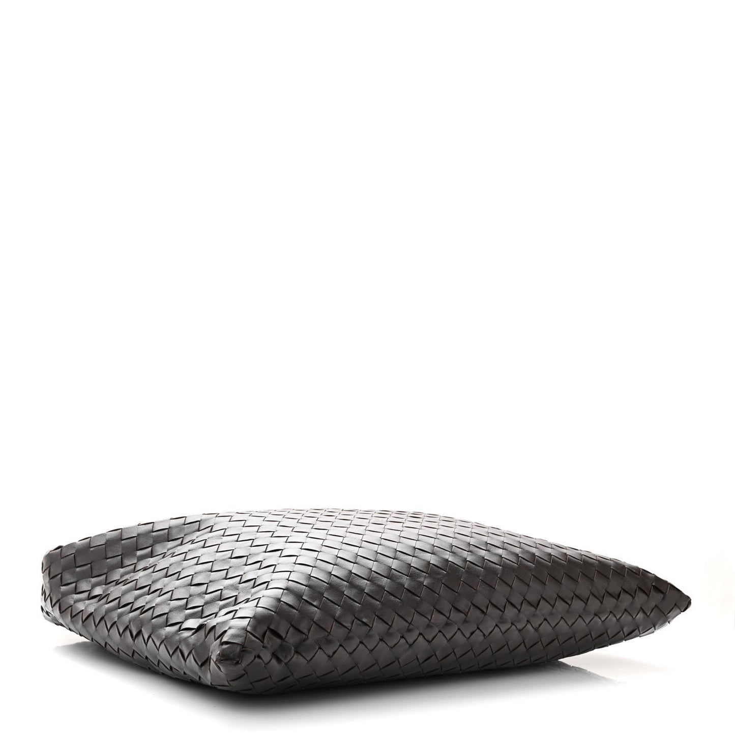 Calfskin Intrecciato Large Hop Ebano