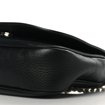 Gucci Pebbled Calfskin Small Soho Flap Crossbody Black 8 of 8