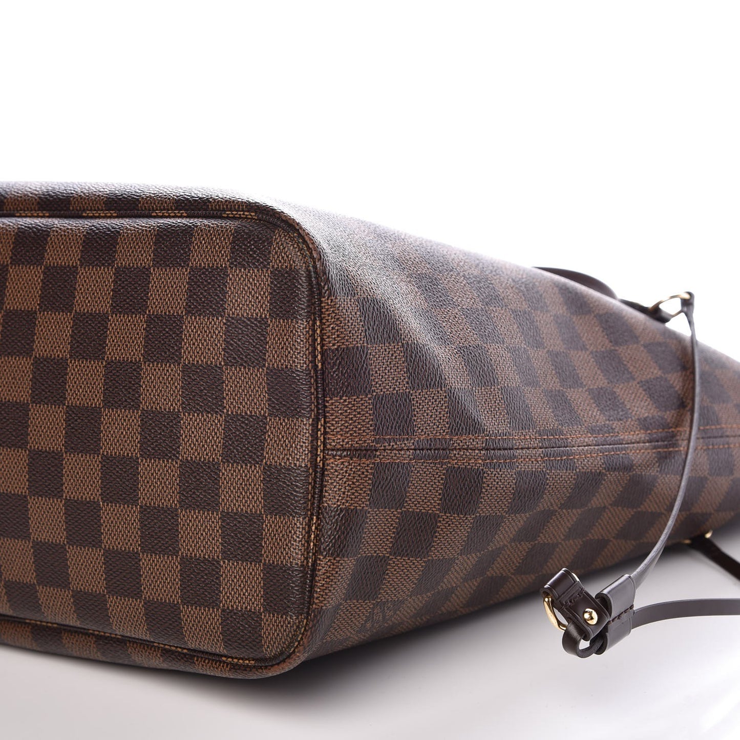 Damier Ebene Neo Neverfull MM Rose Ballerine