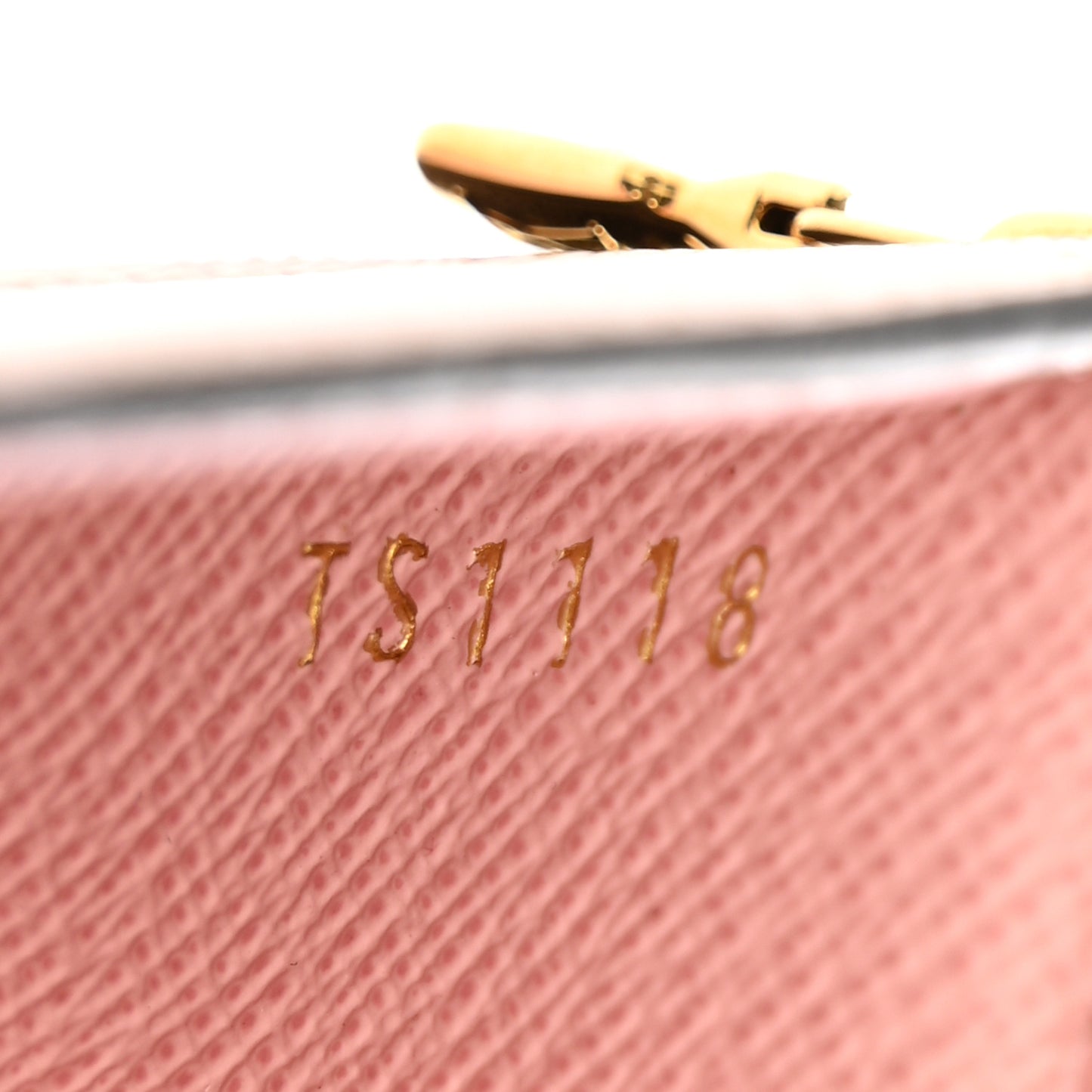 Monogram Zoe Wallet Rose Ballerine
