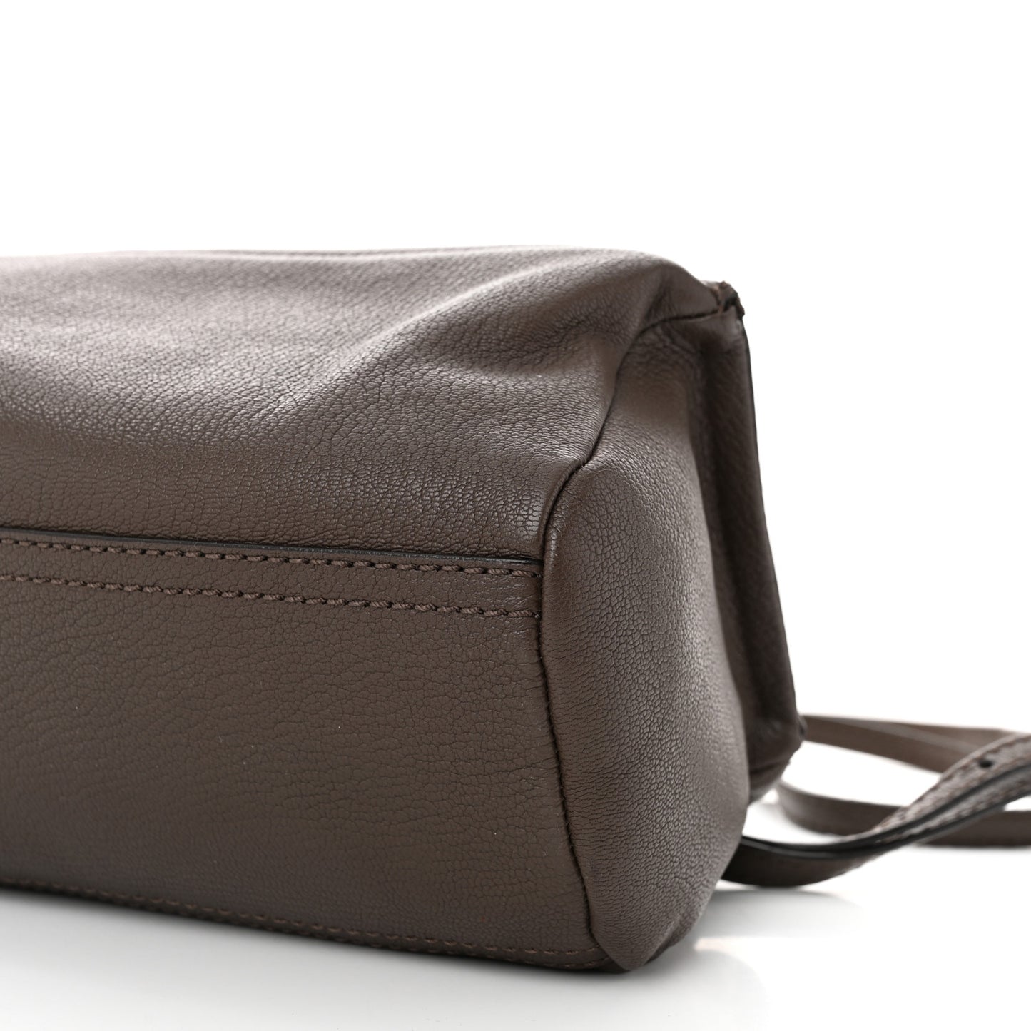 Sugar Goatskin Mini Pandora  Heather Grey