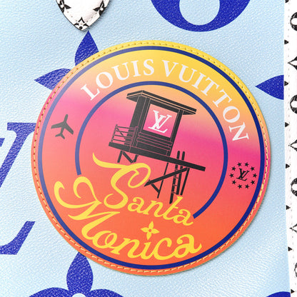 Louis Vuitton Monogram Giant Santa Monica Onthego Blue 11 of 12