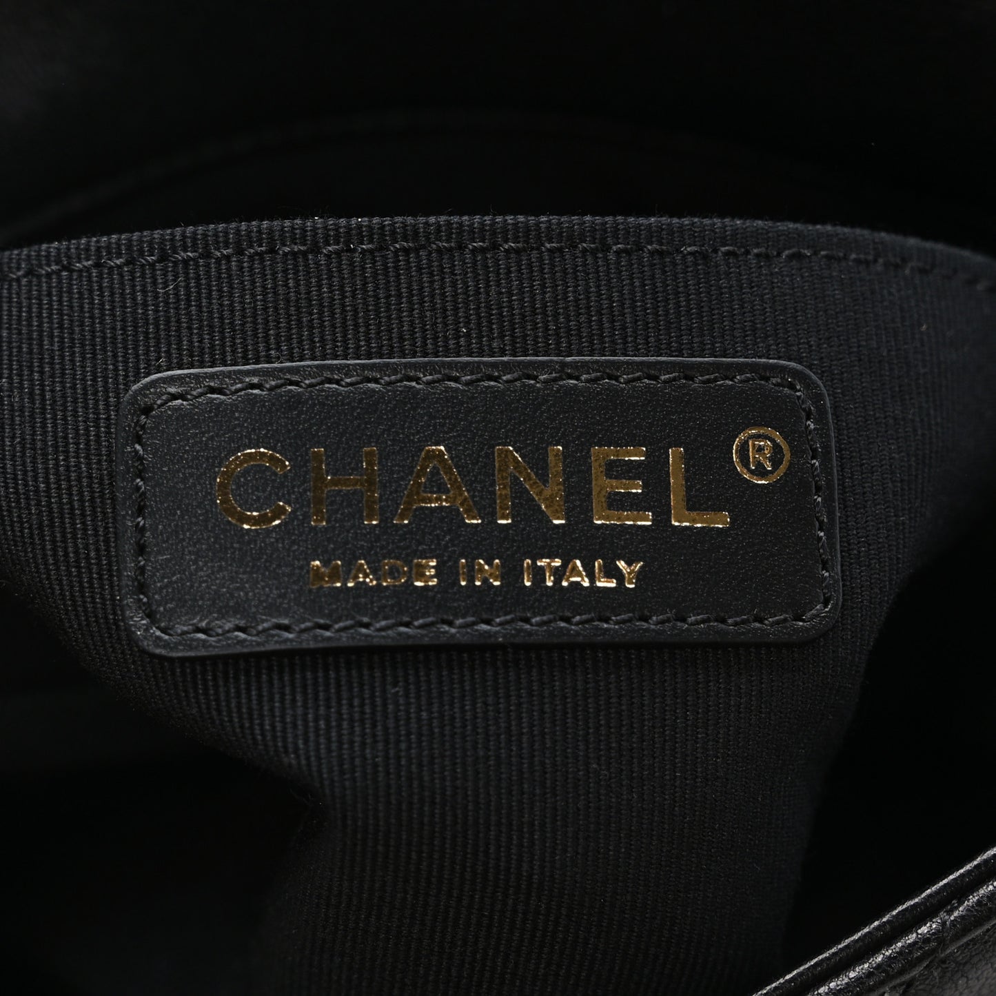 Lambskin Metal Quilted Mini Top Handle Square Flap Black