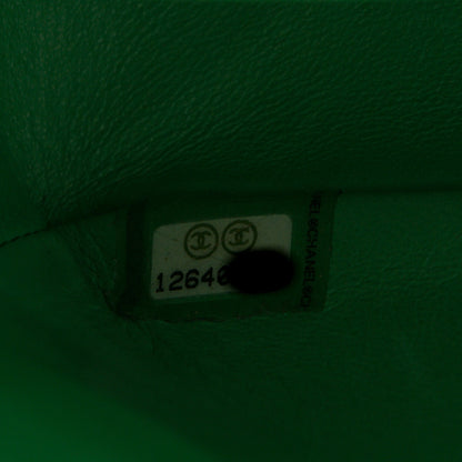 Chanel Alligator Medium Double Flap Light Green 8 of 8