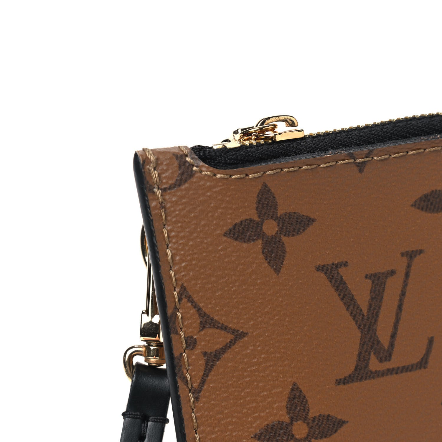 Louis Vuitton Reverse Monogram Kabuki MM GM Pochette 6 of 6