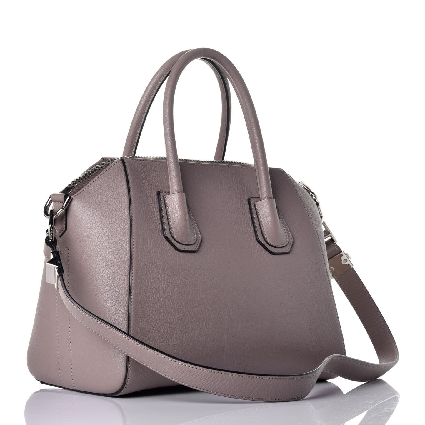 Sugar Goatskin Small Antigona Mastic