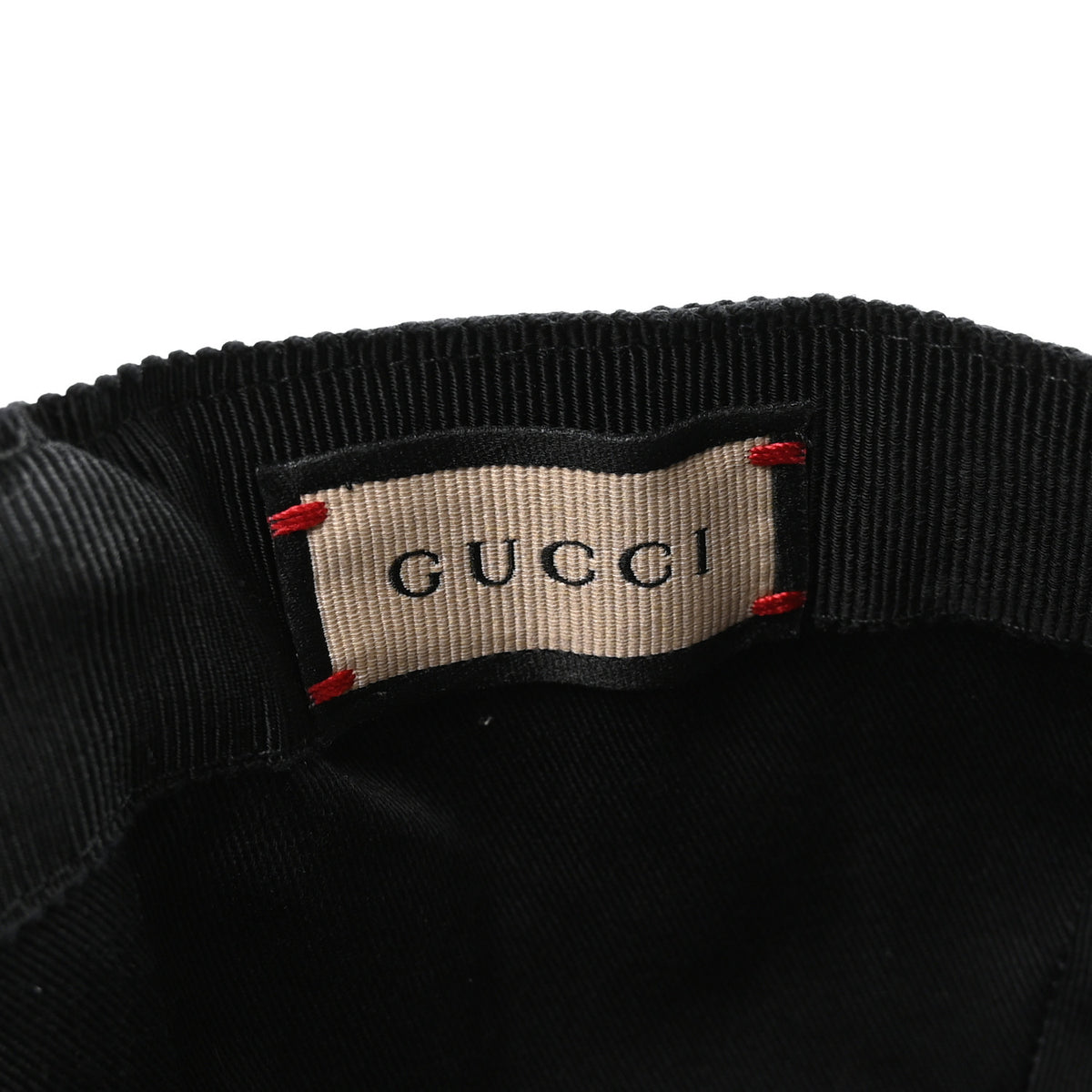 Monogram Web Baseball Hat M Black