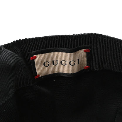 Gucci Monogram Web Baseball Hat M Black 8 of 9