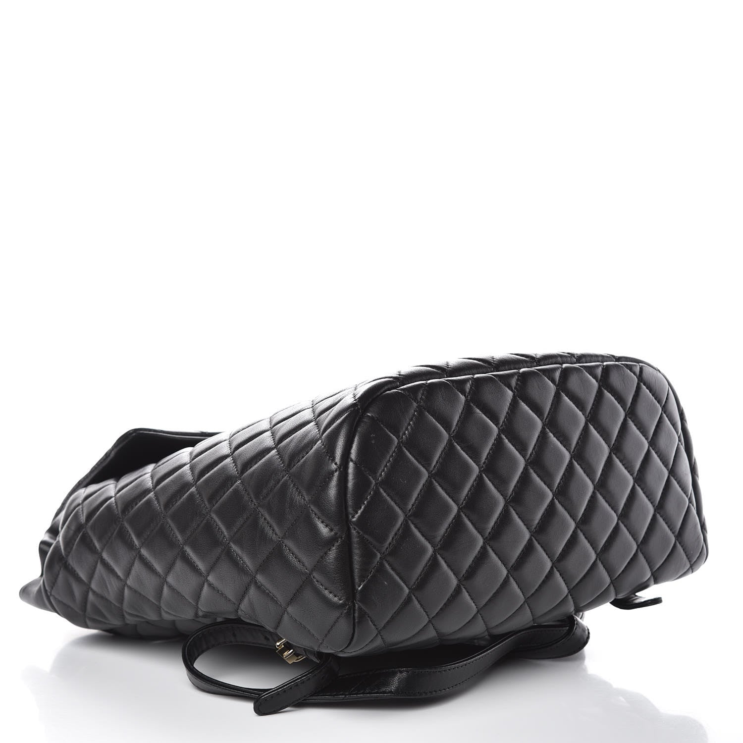 Chanel Lambskin Quilted Large Urban Spirit Backpack Black 4 of 13