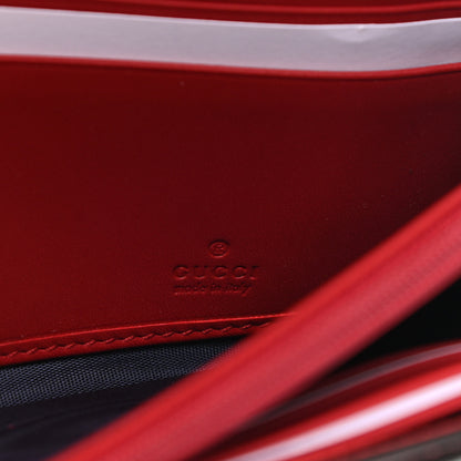 Gucci GG Supreme Monogram Blooms Continental Wallet Blue 7 of 8