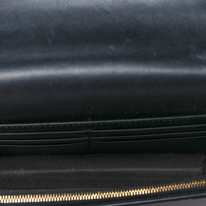 Gucci Guccissima Signature Bowy Chain Wallet Black 5 of 9