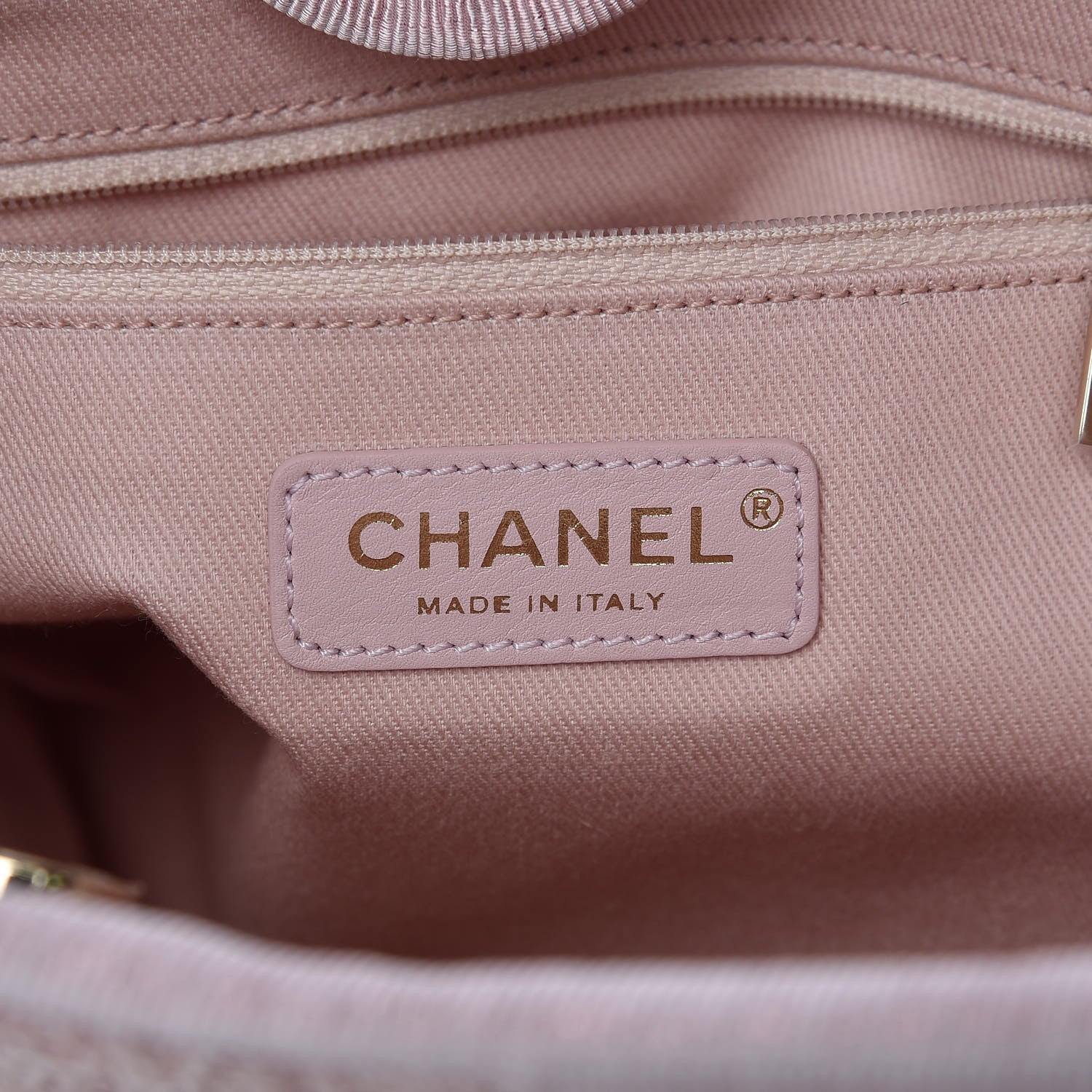 Chanel Woven Straw Raffia Mini Deauville Tote Pink 6 of 9