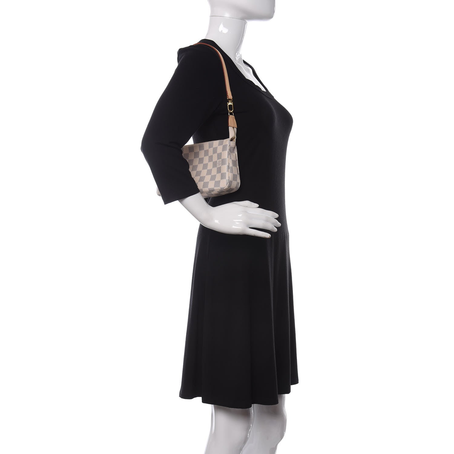Louis Vuitton Damier Azur Pochette Accessories NM 2 of 11