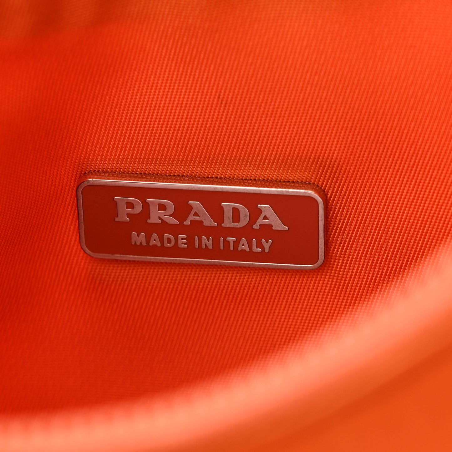 Tessuto Nylon Sport Shoulder Bag Paprika