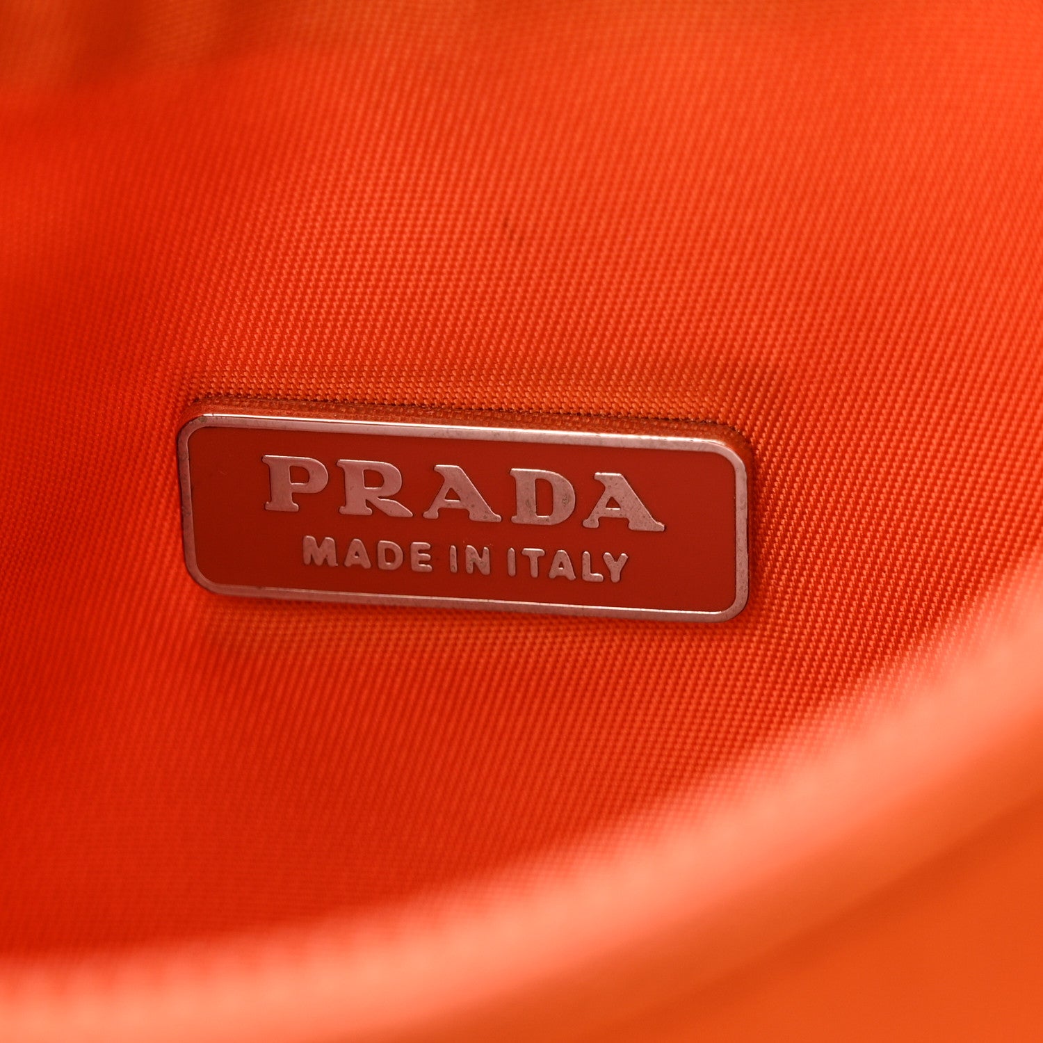 Prada Tessuto Nylon Sport Shoulder Bag Paprika 6 of 12