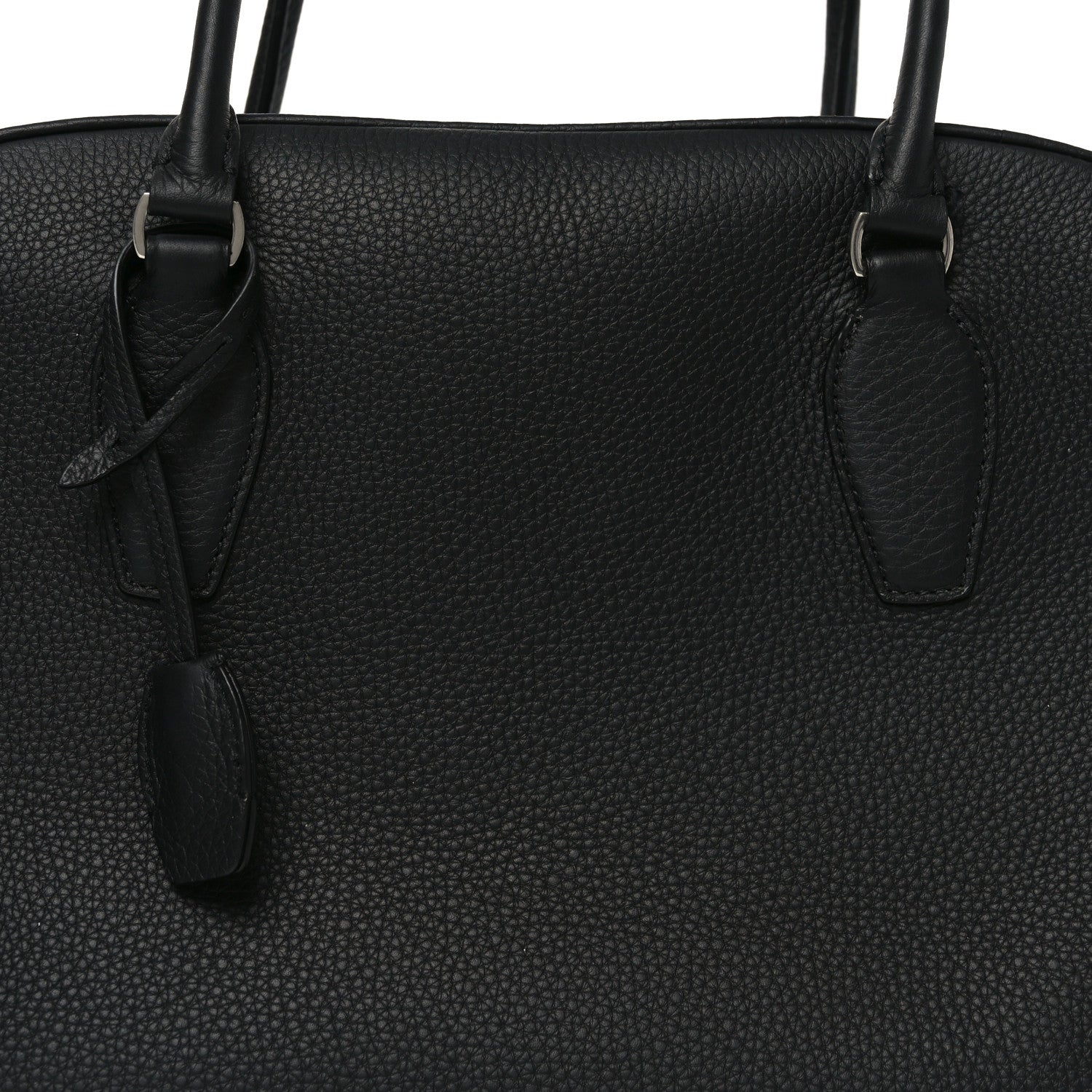 The Row Matte Grained Calfskin India 15.75 Black 7 of 9